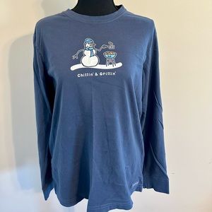 Life is good graphic t shirt